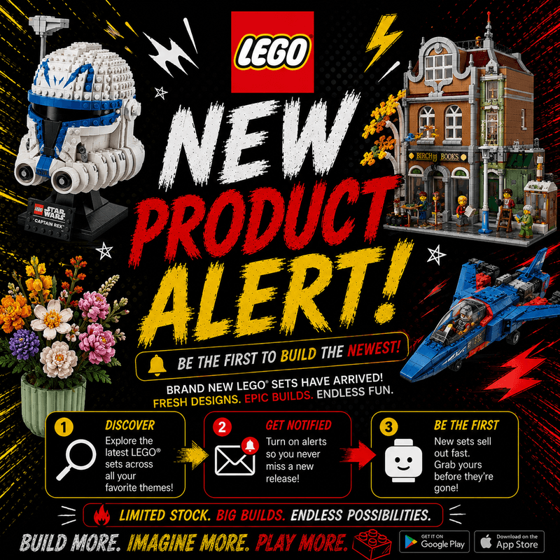 LEGO® - New Product Alert! (Varies by Site)