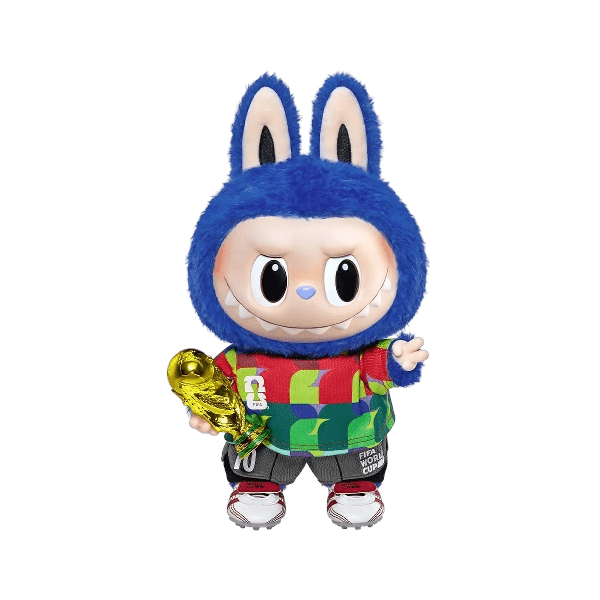 04/02 Pop Mart Labubu THE MONSTERS × FIFA SERIES-Catch the Win Vinyl Plush Doll