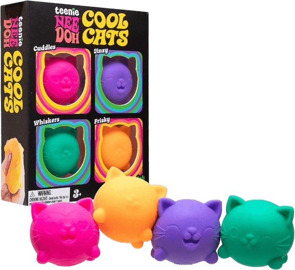 Schylling NeeDoh Cool Kitten Teenie