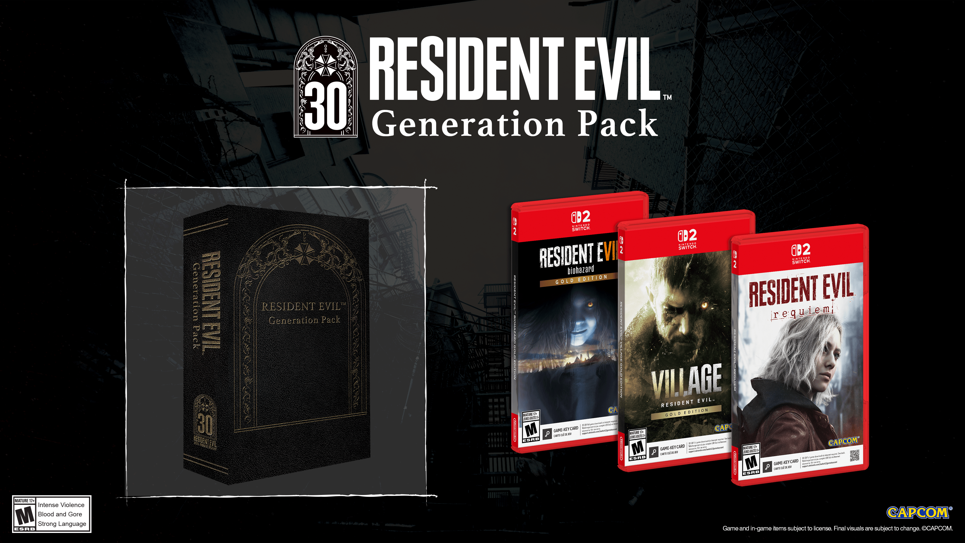 Resident Evil Generation Pack - Nintendo Switch 2