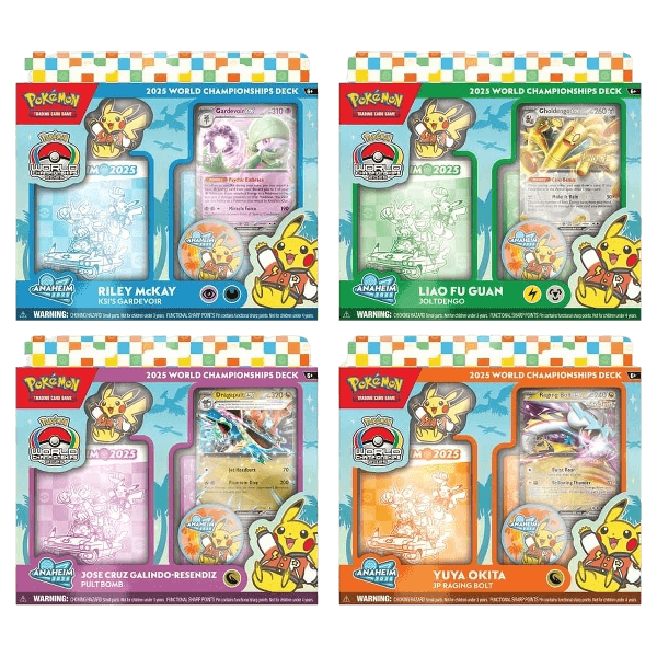 Pokemon TCG - 2025 Pokémon TCG World Championships Deck Display