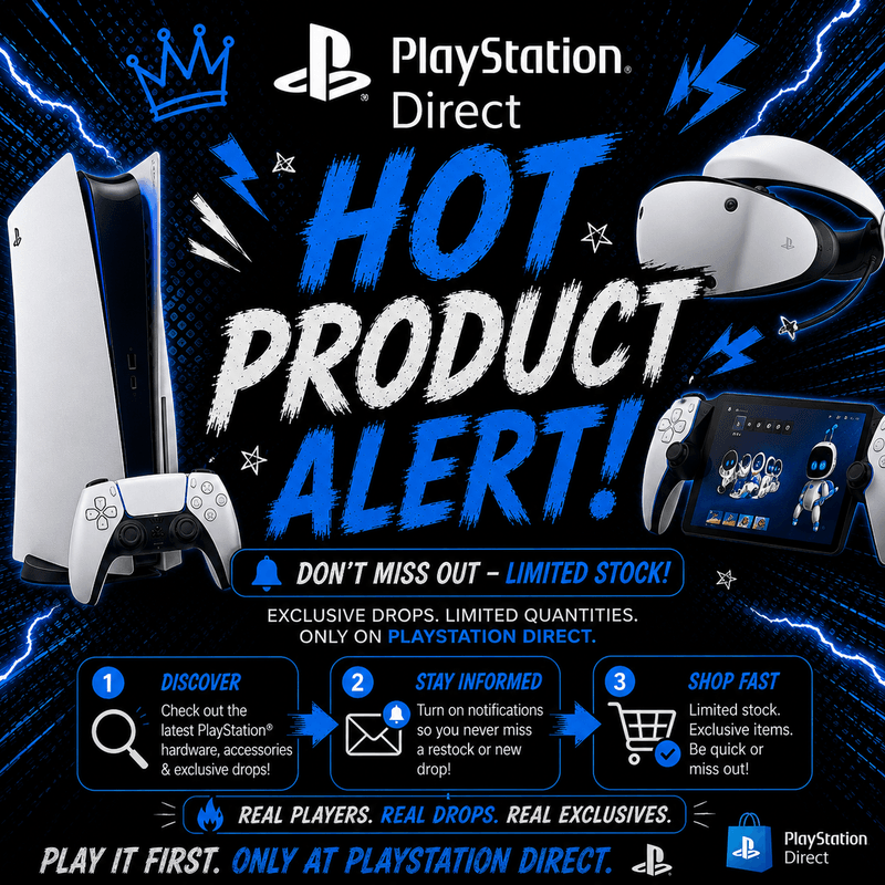 Playstation Direct - Hot Product Alert! (Varies by Site)