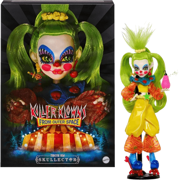 Monster High Skullector Shorty Doll, Killer Klowns from Outer Space [Amazon Exclusive]