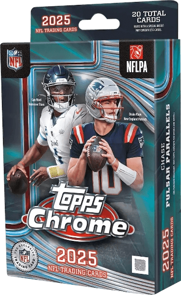 2025 Topps Chrome Football Hanger Pack