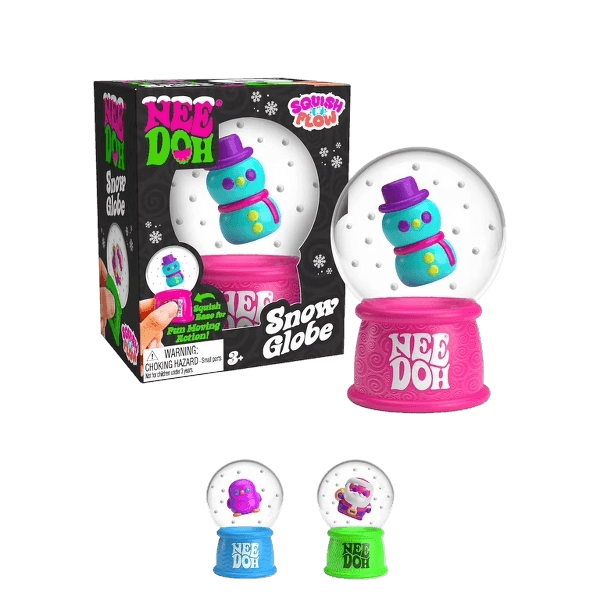 Schylling NeeDoh Snow Globe