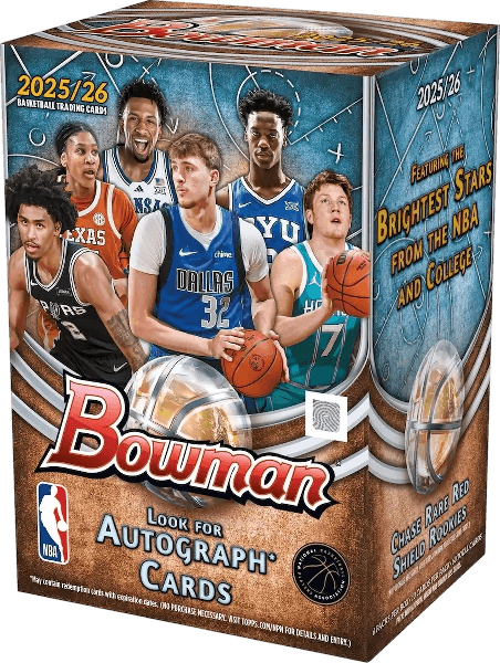 2025-2026 Topps Bowman Basketball Blaster Box