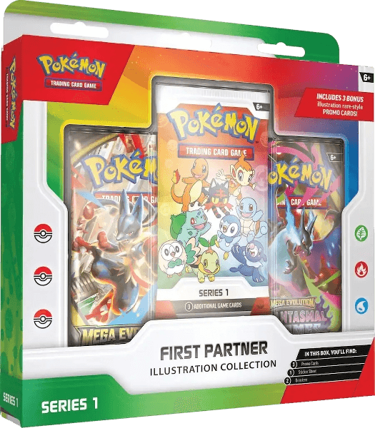 Pokemon TCG: First Partner Illustration Collection: Series 1