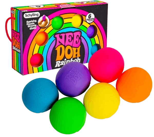 Schylling NeeDoh Rainboh Teenie