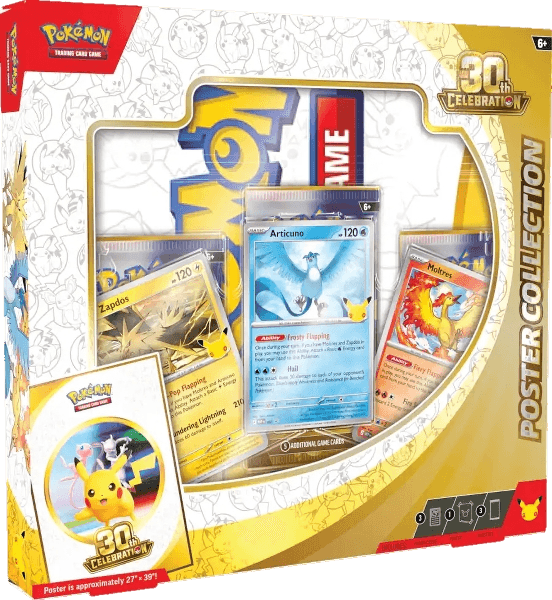Pokemon TCG: 30th Celebration Poster Collection