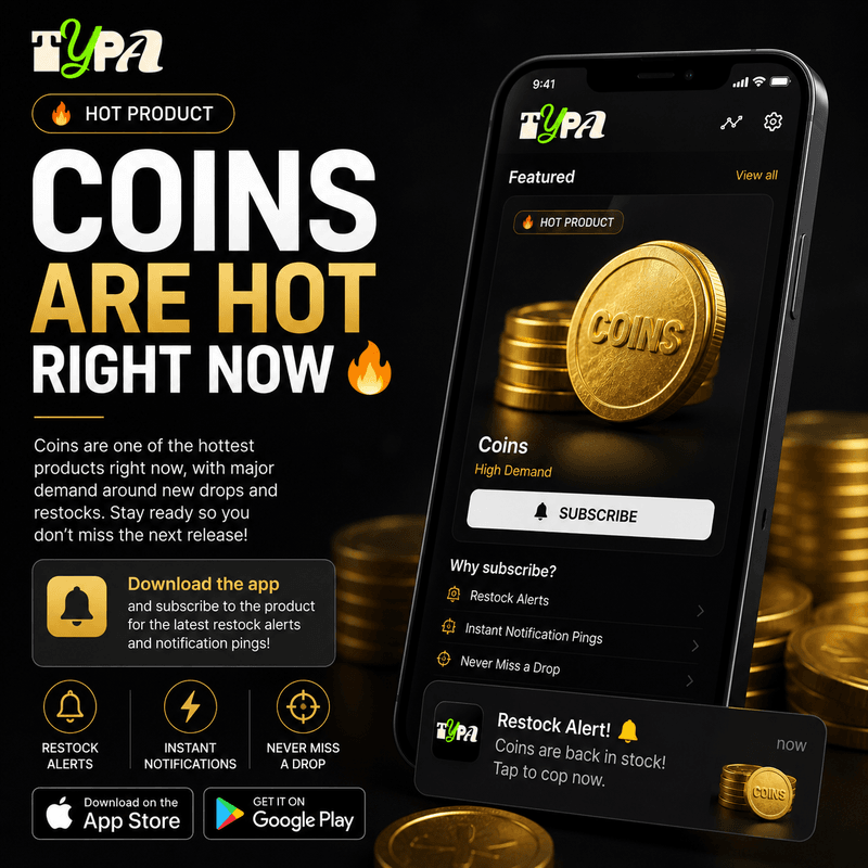 Coins - Hot Product Alert! (Varies by Site)