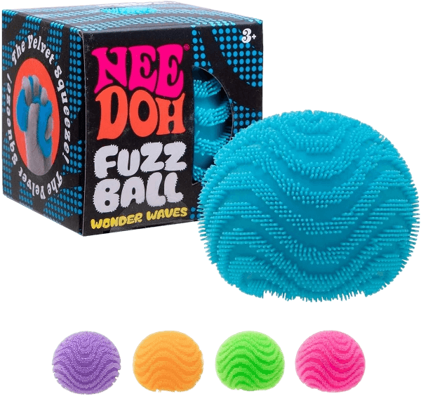 Schylling NeeDoh Fuzz Ball Wonder Waves