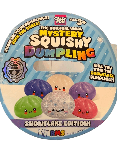 RMS Crazy Fun® The Original Viral Mystery Squishy Snowflake Edition - Walmart