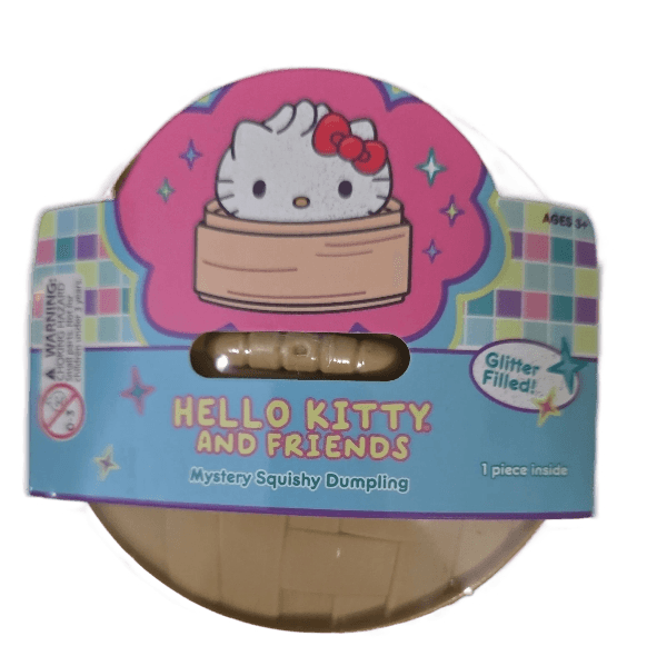 Sanrio Hello Kitty and Friends Mystery Squishy Dumpling Glitter Edition