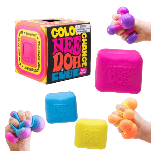 Schylling NeeDoh Color Change Cube