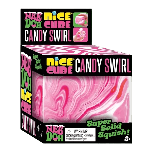 Schylling NeeDoh Nice Cube Candy Swirl