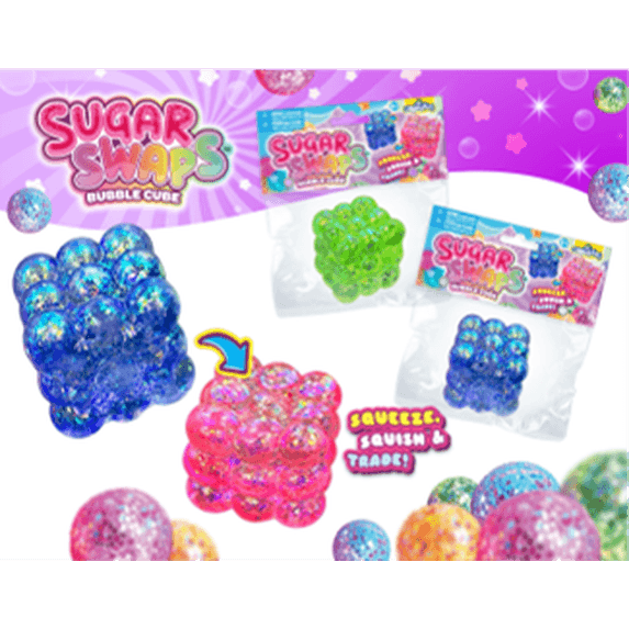 ORB™ Sugar Swaps™ Bubble Cubes Asst