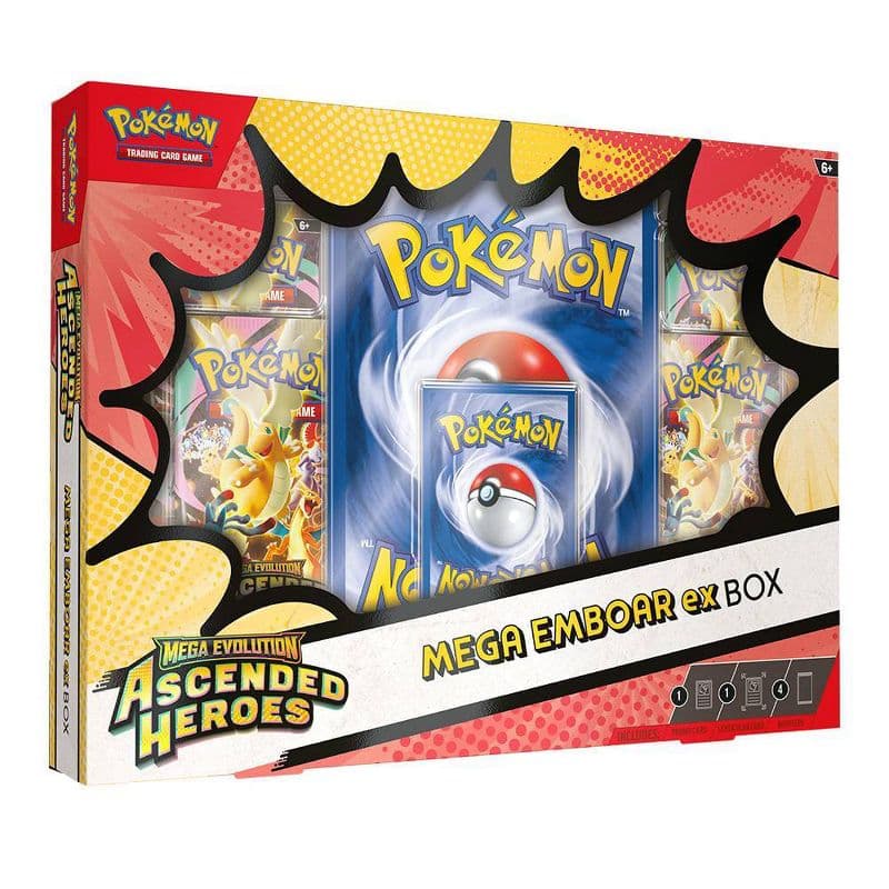 Target - Mega Emboar ex Box