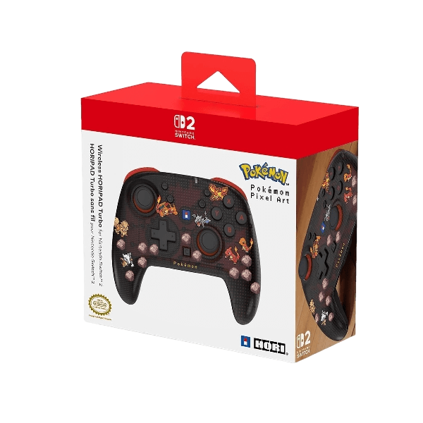 HORI Wireless HORIPAD Turbo (Pokemon Pixel Red) for Nintendo Switch 2