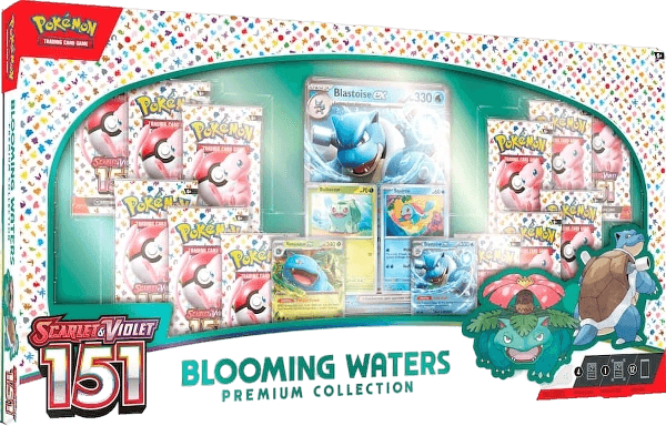 Pokemon TCG - Scarlet & Violet 151 Blooming Waters Premium Collection