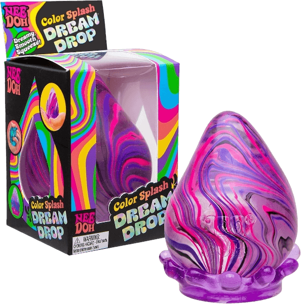 Schylling NeeDoh Dream Drop Color Splash - Violet Vibes | Amazon Exclusive
