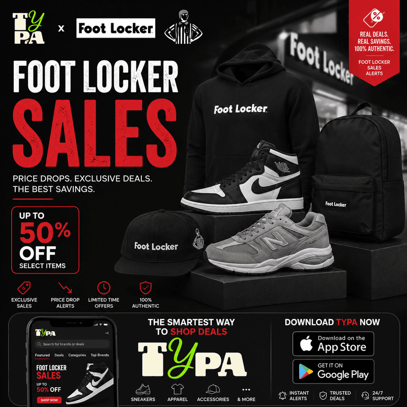 Foot Locker Sale Tracker | Deals, Discounts & Price Drop Alerts