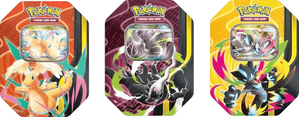 Pokemon TCG - Mega Forces Tins