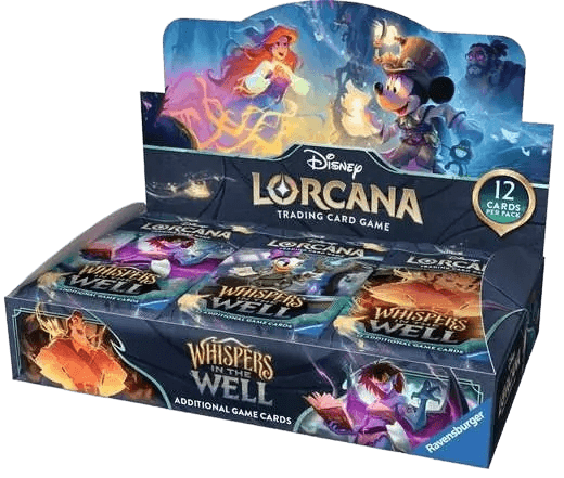 Disney Lorcana TCG: Whispers in the Well Booster Display