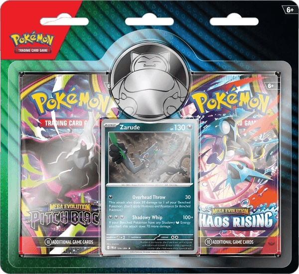 Pokemon TCG - 2 Blister Booster Packs - Zarude