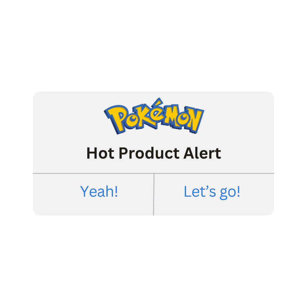 Pokémon TCG - Hot Product Alert! (Varies by Site)