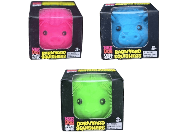 Schylling NeeDoh Barnyard Squishers Full Ball