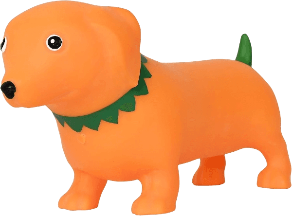 Sunny Days Toymendous Squishy Weenie Dog - Pumpkin - Halloween 2026