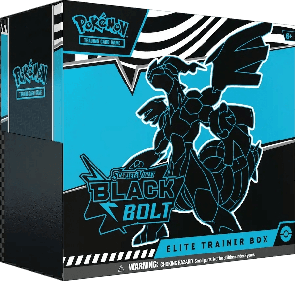Pokemon TCG - Scarlet & Violet Black Bolt Elite Trainer Box