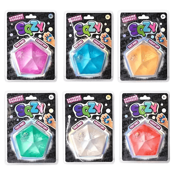 Sunny Days SQZY Light Up Squishy Gel Gems