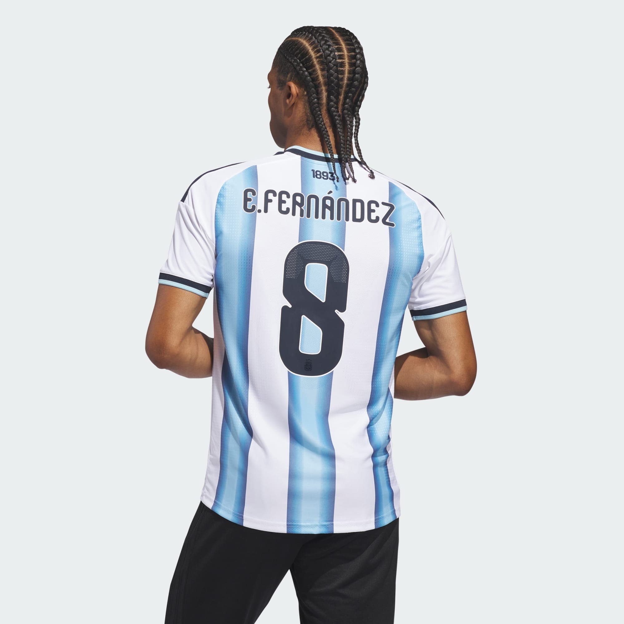 Adidas Argentina 26 Home Fernandez Authentic Jersey | Men | KZ4667