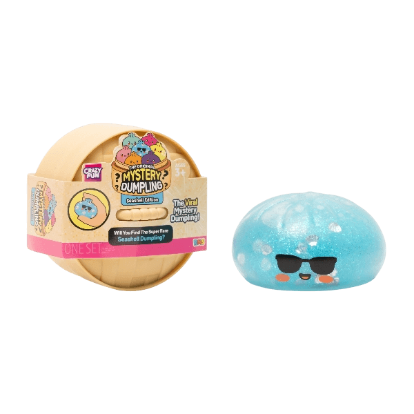 Crazy Fun® Mystery Seashell Squishy Bun Set