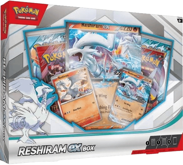 Pokemon TCG: 2025 Pokemon Reshiram EX Box