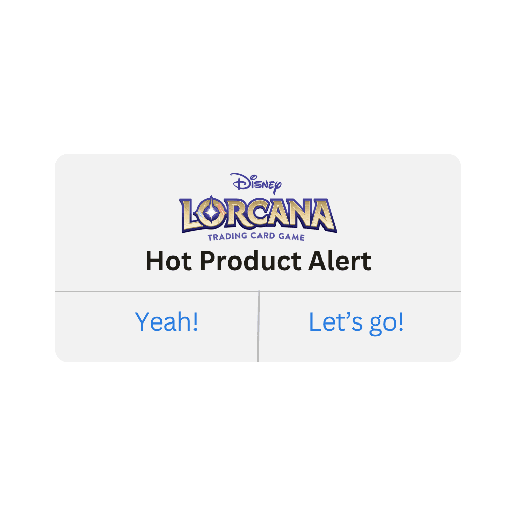 Disney Lorcana TCG - Hot Product Alert! (Varies by Site)