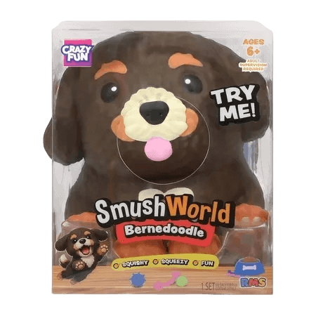 RMS Crazy Fun® SmushWorld Pets Toy Set - Bernedoodle