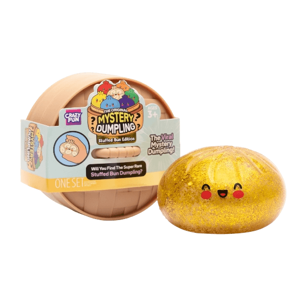 Crazy Fun® Mystery Dumpling Stuffed Squishy Bun Set