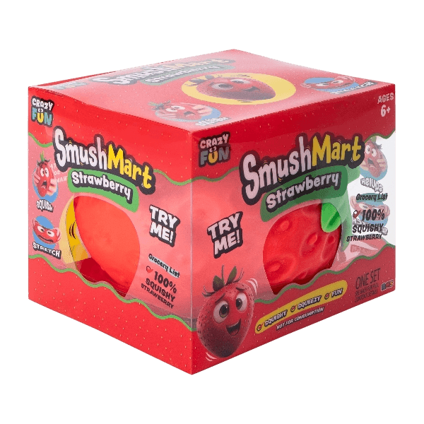 RMS Crazy Fun® Smush Mart Strawberry Toy Set