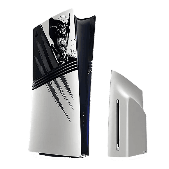 PlayStation®5 Pro Console Covers - Marvel’s Wolverine Adamantium Limited Edition