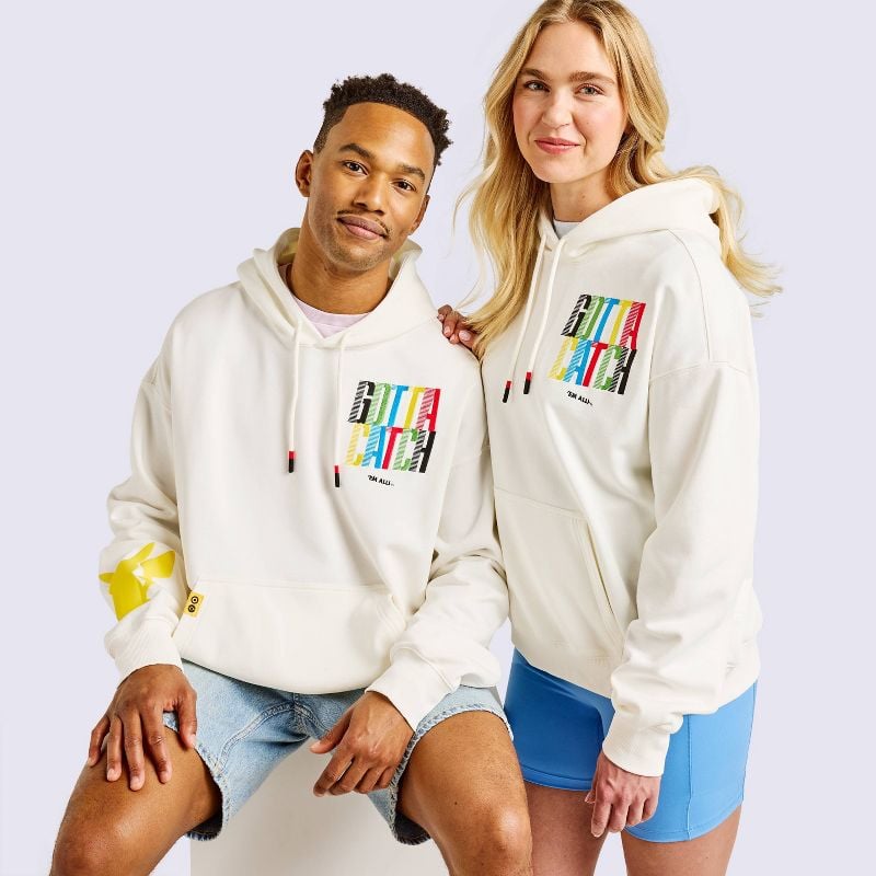 Adult Hooded Sweatshirt Cream - Pokémon x Target