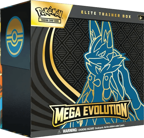 Pokemon TCG - Mega Evolution Elite Trainer Box - Mega Lucario