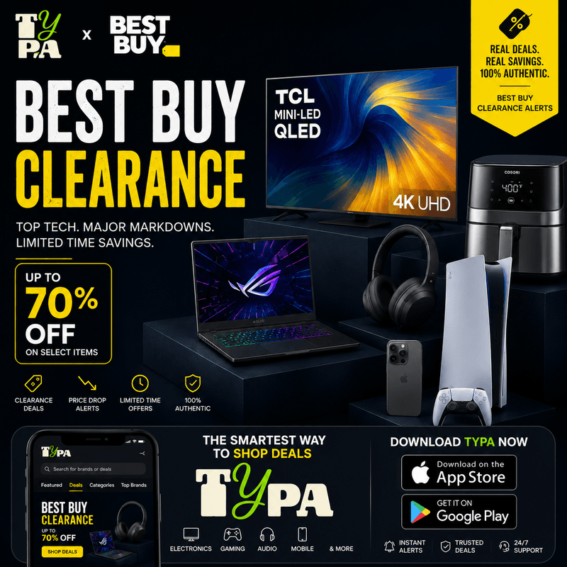 Best Buy Clearance Tracker | Clearance Deals, Sale & Price Drop Alerts