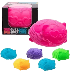 Schylling NeeDoh Wild Cats Fuzz Ball