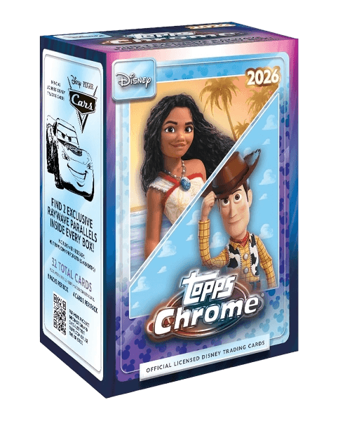 2026 Topps Chrome Disney Value Box