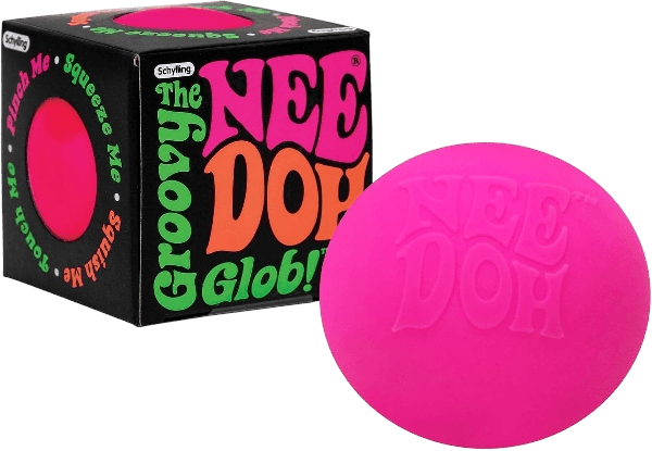 Schylling NeeDoh Original, Groovy Glob - Pink