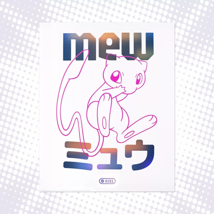 Mew Poster - Pokémon x Target