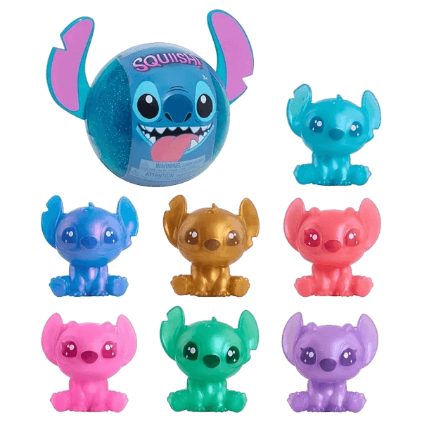 Disney's Stitch Squish-A-Stitch Blind Capsule Figures - Series 3