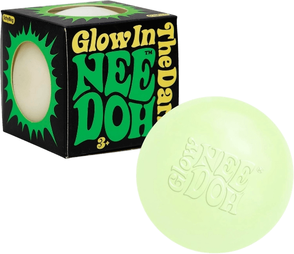 Schylling NeeDoh Glow In The Dark